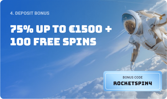 Rocketspin Fourth Deposit Bonus