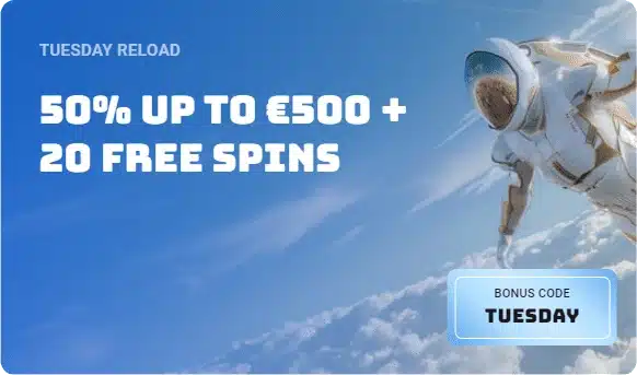 Rocketspin Tuesday Reload Promotional